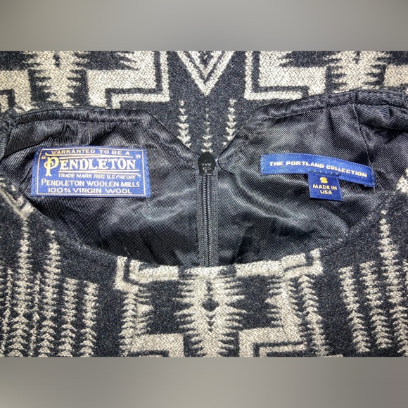 Pendleton Portland Collection wool Aztec shift dress, small - RARE - Picture 9 of 9